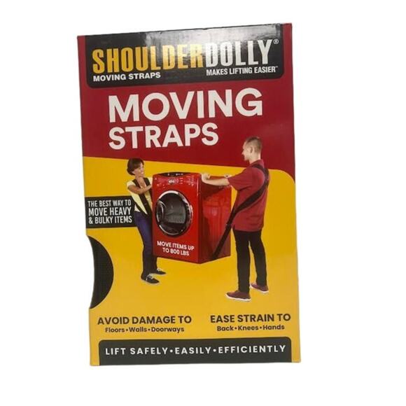 NWB! LD2000 Moving Straps 2-Person Lifting and Moving System 3 Pack - Picture 1 of 10